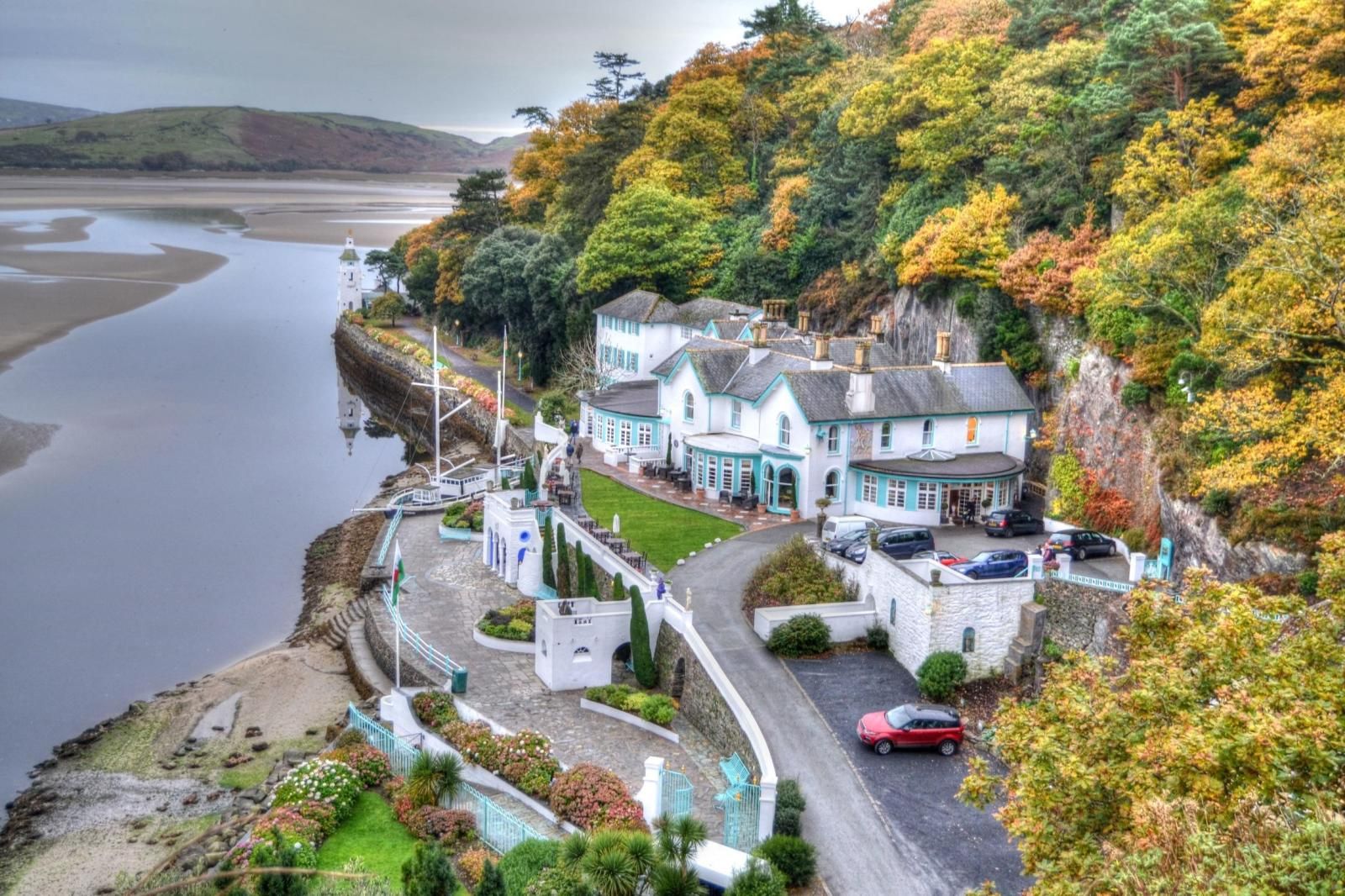 Portmeirion Village Wales Uk Portmeirion Village Wales Uk
